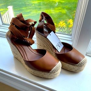 Zara Espadrille Wedge